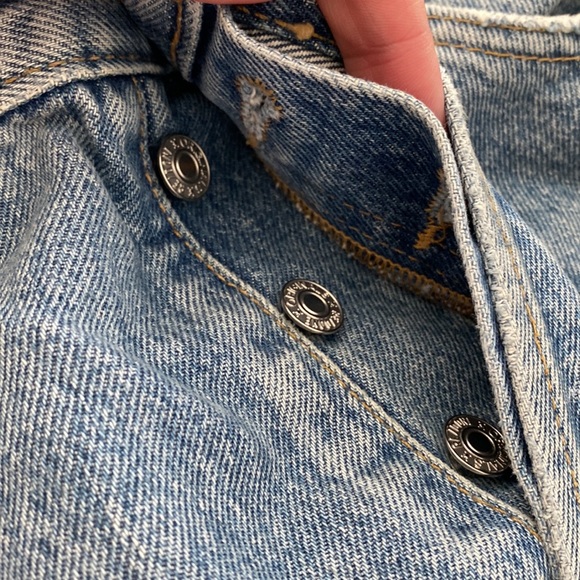 NWT Re/Done Jean Shorts - Picture 8 of 8